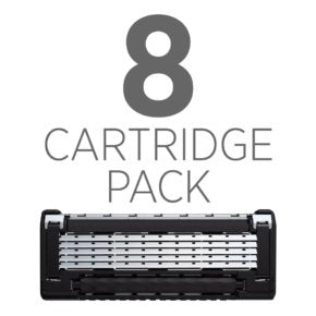 King of Shaves 5-Blade Razor Replacement Razor Blades x 8 - NO Razor Handle NOT Compatible with AZOR 4 or 5