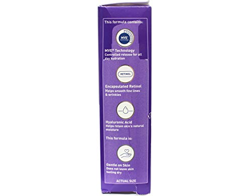 CeraVe Anti Aging Retinol Serum | Cream Serum for Smoothing Fine Lines and Skin Brightening | With Retinol, Hyaluronic Acid, Niacinamide, and Ceramides | 1 Ounce