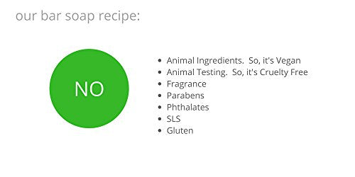 Kiss My Face Moisturizing Bar Soap for All Skin Types - Pure Olive Oil, 4 oz. (Packaging May Vary)