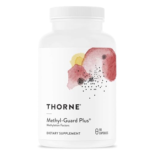 THORNE Methyl-Guard Plus - Active folate (5-MTHF) with Vitamins B2, B6 & B12 - Supports methylation & Healthy Level of homocysteine - Gluten, Dairy & Soy-Free - 90 Capsules