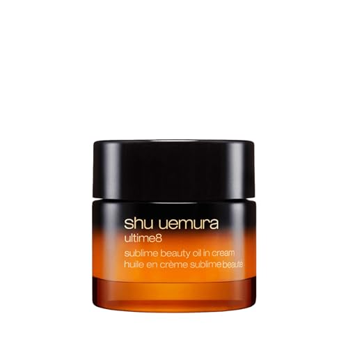shu uemura Ultime8 Sublime Beauty Oil in Cream, Hydrating Face Cream Helps Reduce Fine Lines, Facial Moisturizer to Firm and Plump Skin, 1.7 Fl. Oz.