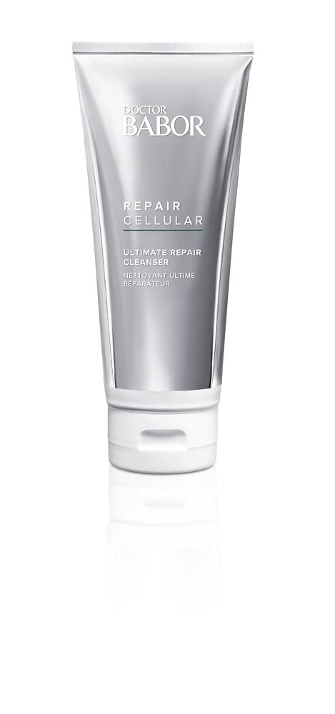 DOCTOR BABOR REPAIR RX Ultimate Repair Cleanser, Balancing and Moisturizing Milk Face Treatment, with Jojoba Oil to Calm Irritated Skin, Vegan