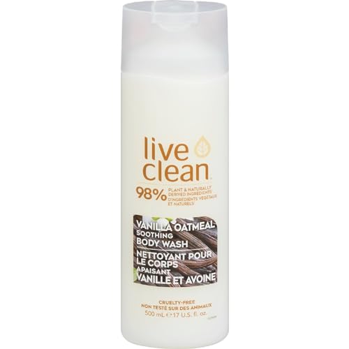 Live Clean Soothing Body Wash - Vanilla Oatmeal
