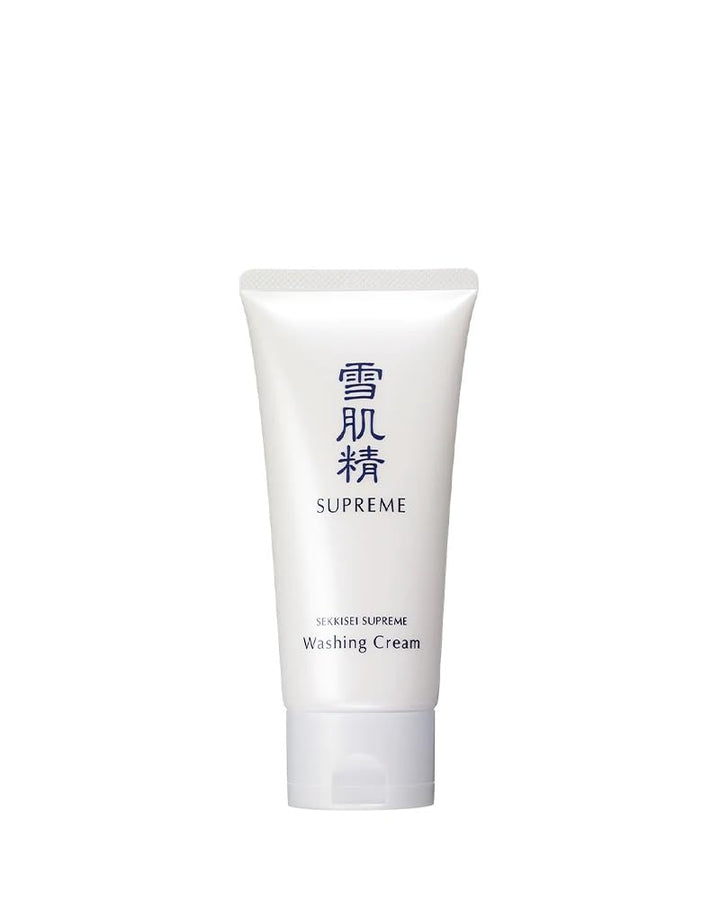 SEKKISEI Supreme Washing Cream, Soft Foam Facial Cleanser, 4.9 Ounce