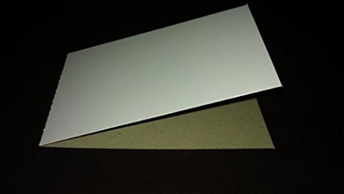 EMPTY Cardboard Sleeves for Stickers and Tattoos (100 count)