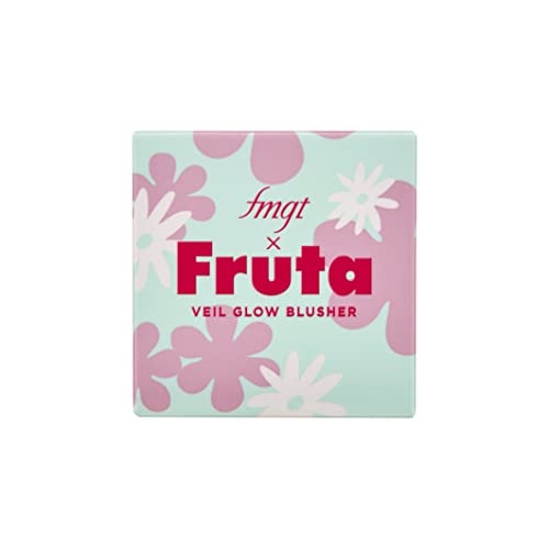 THE FACE SHOP Fruta Veil Glow Blush | Lively Complexion,Natural Look | Adheres Skin Evenly without Fallouts | Pink Garden,4.2g,K-Beauty