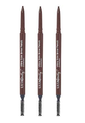 Ulta Beauty 3 Pack Ultra Slim Brow Pencil. Espresso. Size 0.003 oz