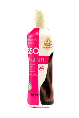 Herbacol Lisso Inteligente | Leave-in Cream | Natural Keratin Treatment | Anti-Frizz | 8.1 Fl Oz.