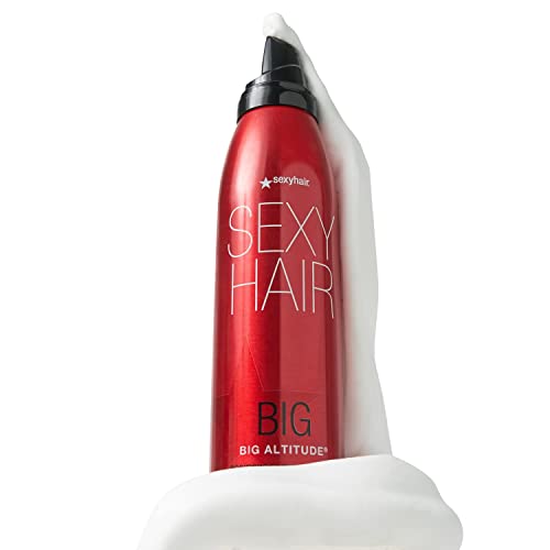 Sexy Hair Big Altitude Bodifying Blow Dry Mousse, 6.8 Ounce