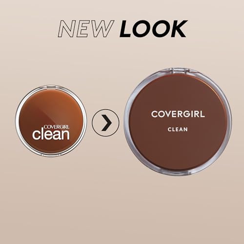 COVERGIRL Clean Pressed Powder, Warm Beige