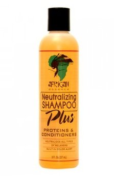 African Essence Neutralizing Shampoo plus proteins & conditioner 8oz