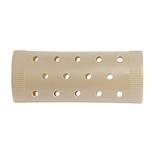 Diane Magnetic Hair Rollers, Beige, 1 1/8 Inch