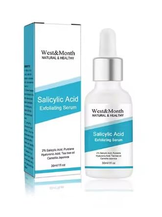 Polet 2% Salicylic Acid Serum For Acne, Blackhead & Open Pores | Shrink Pores, Gentle Exfoliating, Salicylic Acid for Anti Ance, Pimple, Spot, Blackhead |For Women & Men | 1 Fl Oz/30ml