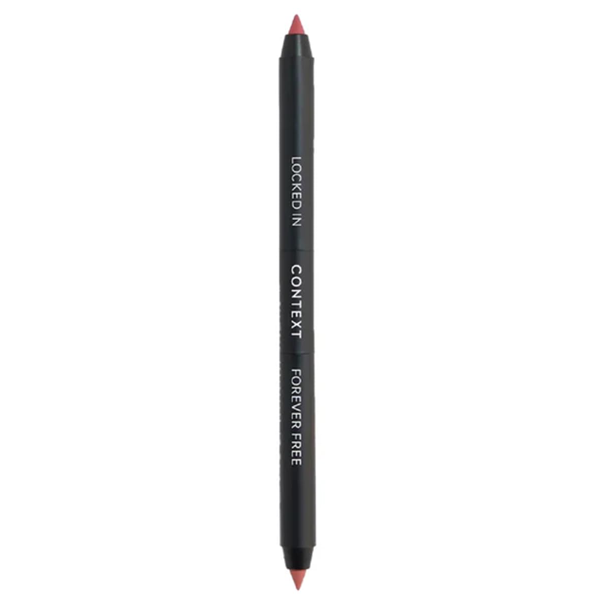 CONTEXT SKIN Dual Lip Pencil for Precision Lip Liner Application | Creamy Formula for Gorgeous Lips | Blendable Dual Ended Design in Locked In & Forever Free | Cruelty Free Makeup | 2 x 0.5g