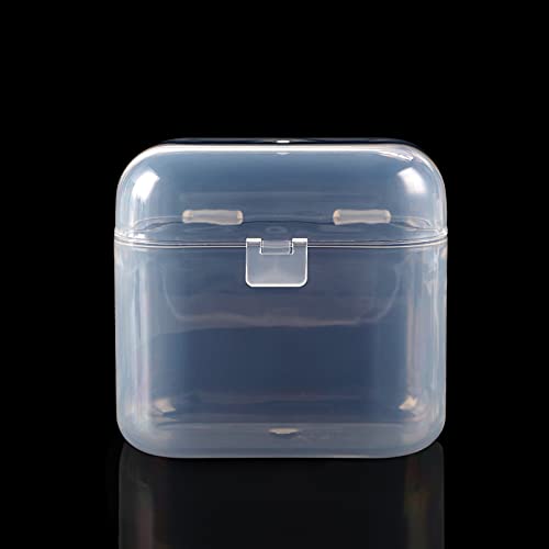 Accmor Pacifier Container - 2 Pacifier Holder Case for Travel, BPA Free, Transparent
