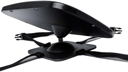 Dorart Rear Facing Baby View Mirror for Child Safety Car Seat - Crystal Clear Reflection via Crash-tested & Shatterproof Convex Mirror