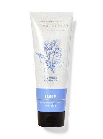Bath and Body Works 2 Piece Aromatherapy Lavender Vanilla (8 oz /226 g Each) Body Cream