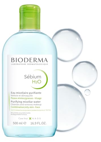 Bioderma - Sébium H2O - Micellar Water - Cleansing and Make-Up Removing - for Combination to Oily Skin