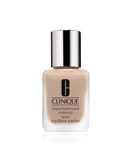 Clinique Superbalanced Oil Free Liquid Foundation Makeup For Dry to Oily Skin Types | Hydrating + Moisturizing, Ivory, 1 Fl Oz