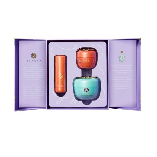 TATCHA Clear Pores, Bright Skin Set | Holiday Gift Set - The Water Cream, The Brightening Eye Cream, and The Travel-Sized Brightening Serum ($170 Value)
