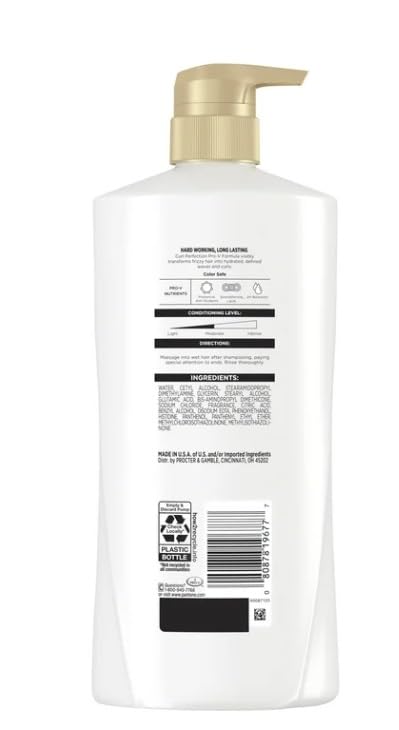 Pantene Pro-V Curl Perfection Conditioner, Nourishing, 25.1 oz, White