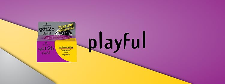 Got2b Playful Texturizing Crème Pomade, 2-Ounce (Pack of 2)