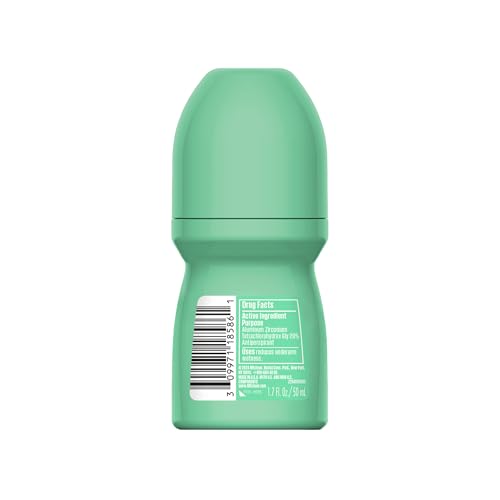 Mitchum Women’s Antiperspirant Deodorant, Roll-On Applicator, Powder Fresh Scent, 48HR Sweat & Odor Protection, Quick-Drying, Dermatologist Tested, 1.7 oz