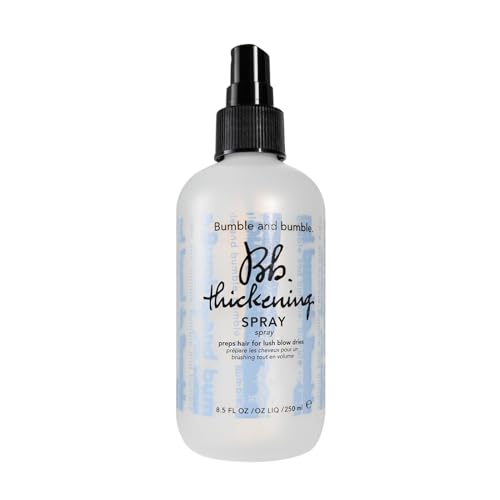 Bumble and bumble Thickening Blow-Dry Prep Spray | For Lush Blow Dries | Straight to Wavy, 8.5 fl. oz.