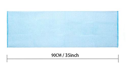 ARCH&M Exfoliating Washcloth Body Scrubber Back Scrubber for Shower Japanese Beauty Washcloth Bath Wash Cloth Korean Exfoliation Luffah Towel Net Sponge Loofah Body Scrub 3 Pack