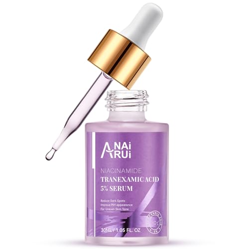 ANAI RUI 5% Tranexamic Acid Serum With Niacinamide, Kojic Acid, Arbutin, Reduce Dark Spot, PIH, for Uneven Skin Tone 1FL.Oz