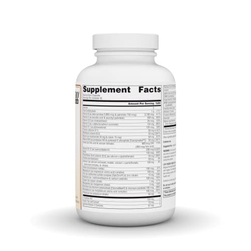 Source Naturals Life Force Multiple, Energy Activator* Iron Free, Daily Multivitamin High Potency Essential Vitamins, Minerals, Antioxidants & Nutrients - 180 Capsules