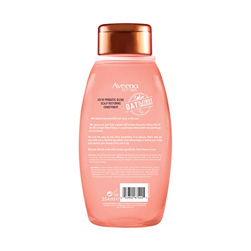 Aveeno Kefir Probiotic Blend Conditioner, Almond Blossom, 12 Fl Oz
