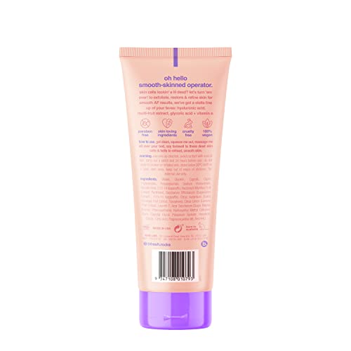 B.TAN Exfoliating Body Lotion | Smoothing Body Serum - Moisturizing & Hydrating, Refines & Restores Skin Texture & Fine Lines, Infused With Hyaluronic Acid + Vitamin E for Ultra Dry Skin, 8 Fl Oz