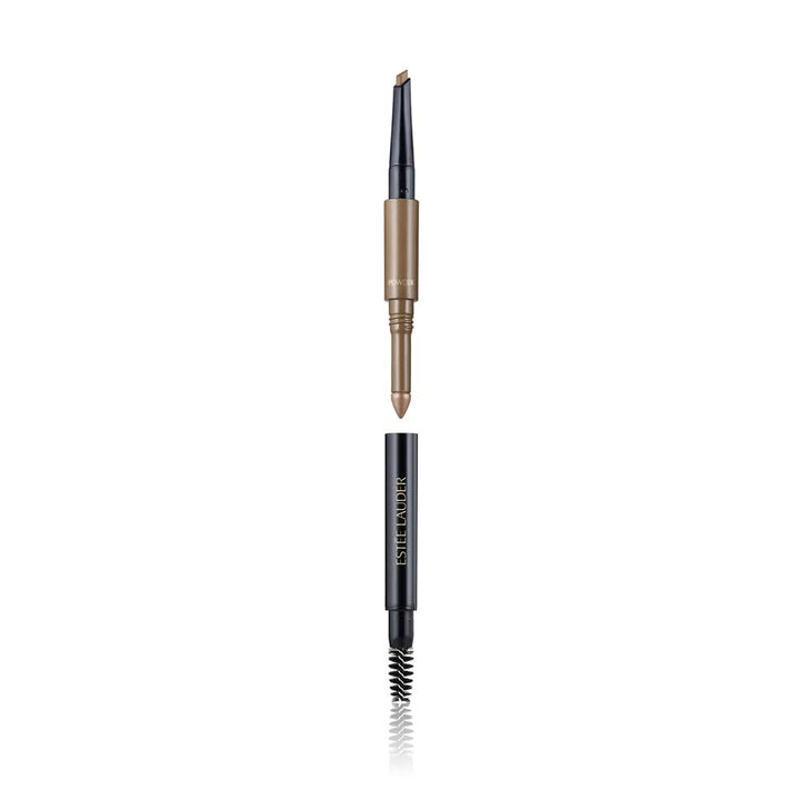 Estée Lauder The Brow Multi-Tasker 3-in-1 Tool | Eyebrow Pencil, Powder and Brush, 01 Blonde