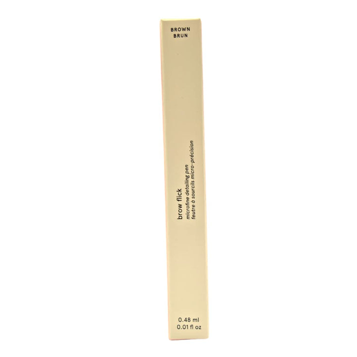 Glossier Brow Flick Microfine Detailing Eyebrow Pen - Brown - Medium-Dark Brown
