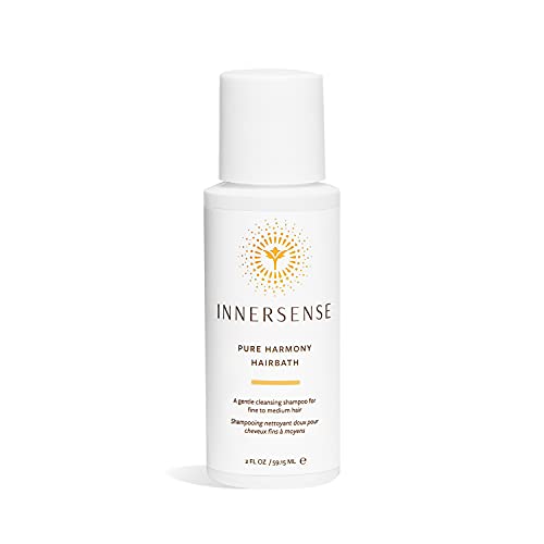 Innersense Organic Beauty - Pure Harmony Travel Hair Trio | Non-Toxic, Cruelty-Free, Clean Haircare (Pure Harmony Hairbath + Conditioner, Sweet Spirit Leave-In Conditioner) PACKAGING MAY VARY