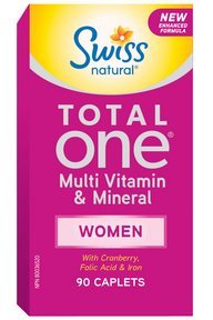 Swiss Naturals Total One® Women Multivitamin, 90 Caplet