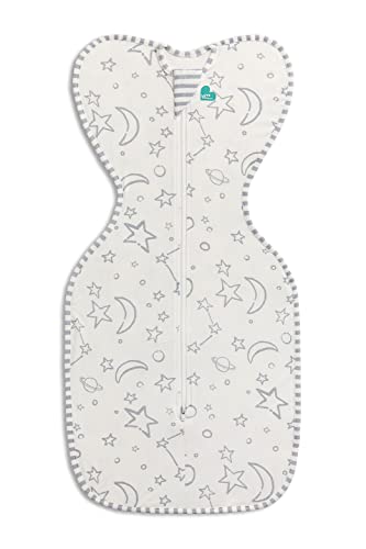Love to Dream Swaddle UP Silky-Lux 1.0 TOG, Cream, Newborn, 5-8.5 lbs, Super Soft and Luxurious 100% Viscose, Allow Baby to Sleep in Their Preferred Arms Up Position