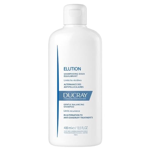 Ducray Elution Rebalancing Shampoo, 13.5 Fl Oz