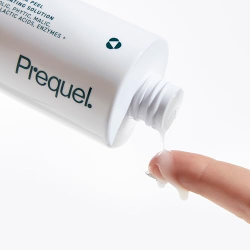 Prequel Skin Multi-Acid Milk Peel, Professional Exfoliating Solution. 15% Glycolic Acid Face Peel with Lactic Acid and Enzymes. Hydrating Chemical Exfoliant. Clinical Strength Formula, 7.6oz Bottle.