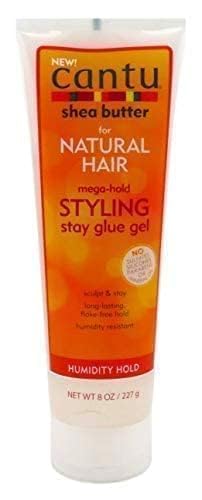 CANTU Natural Hair Styling Gel Stay Extreme Hold Tube, 230 ml