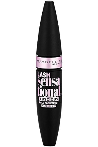 Maybelline Lash Sensational Luscious Washable Mascara, Brownish Black, 0.32 fl. oz.