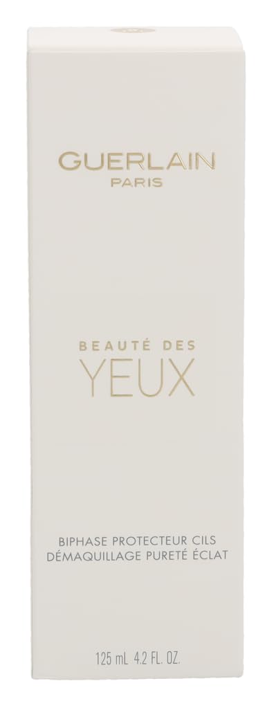 Guerlain Beaute Des Yeux Biphase Eye Makeup Remover for Women, 4.2 Ounce