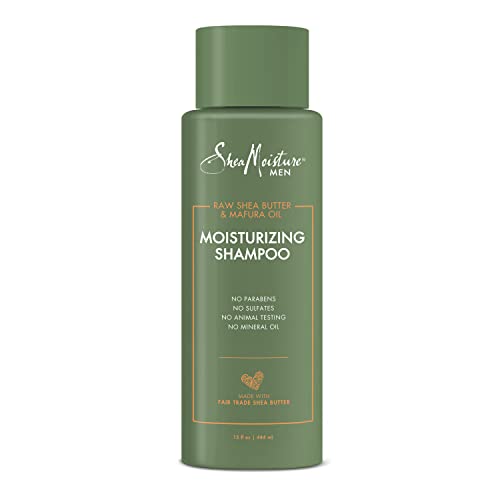 SHEA MOISTURE Men's Shea Moisturizing Shampoo, 15 OZ