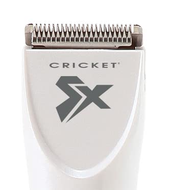 Cricket Stylist Xpressions Cordless Rechargable Lightweight Silver Trimmer. Compact Size, Includes 2 Guides (3/4 & 5/6 Mm), Trimmer Duster Brush, And Blade Oil