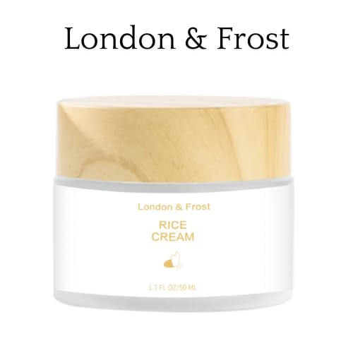 Generic Premium Rice Cream For Face A luxurious Daily Moisturizer That Helps Diminish Visible Signs Of Aging For A Youthful, Healthy Complexation. London & Frost, White