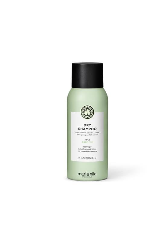 Maria Nila Dry Shampoo, 91 ml / 2.4 oz, Freshens up Greasy Hair, Adds Volume to Fine Hair, 100% Vegan & Sulfate/Paraben free