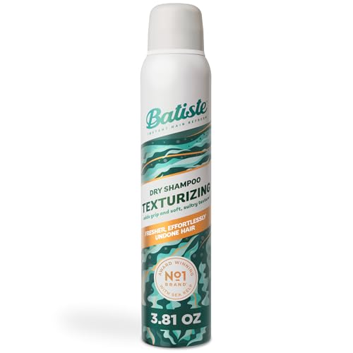 Batiste Texturizing Dry Shampoo, refresh and add grit and texture for beachy tousled hair 3.81OZ