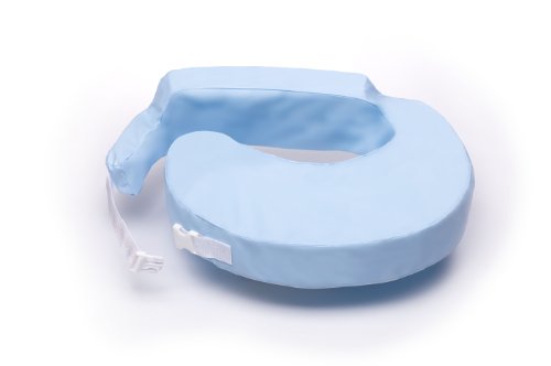 My Brest Friend Original Nursing Pillow Cover - Slipcovers For Baby - Vinyl, Adjustable Fit, Easy Care, Durable - Original Nursing Pillow Not Included, Blue