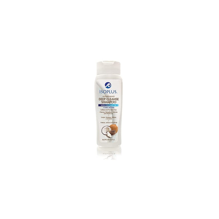 Isoplus Deep Cleanse Shampoo With Coconut Oil & Shea Butter 13.5 Oz
